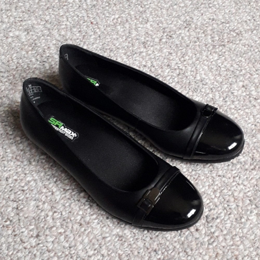 NWOB SR Max Slip-Resistant Wedges Shoes